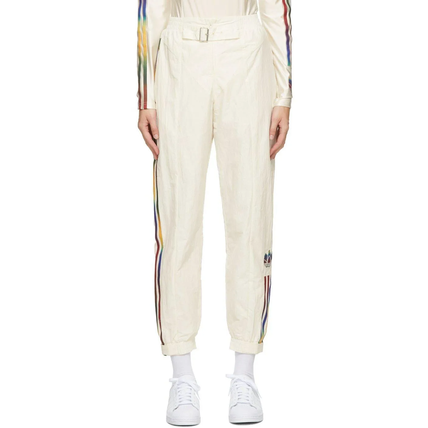 adidas Originals Off-White Paolina Russo Edition Striped Track Pants