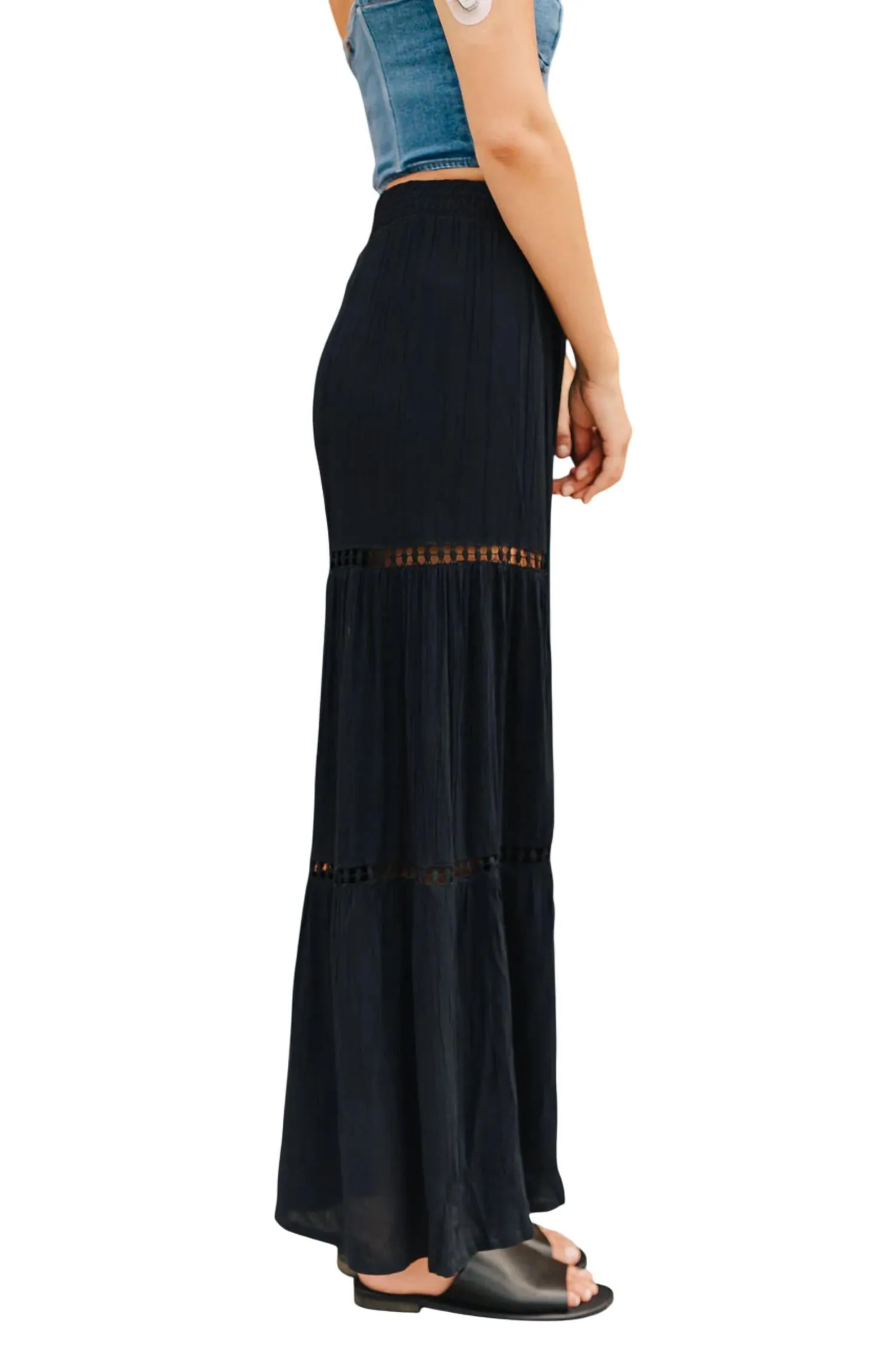 Angie - Flare Lace Pant