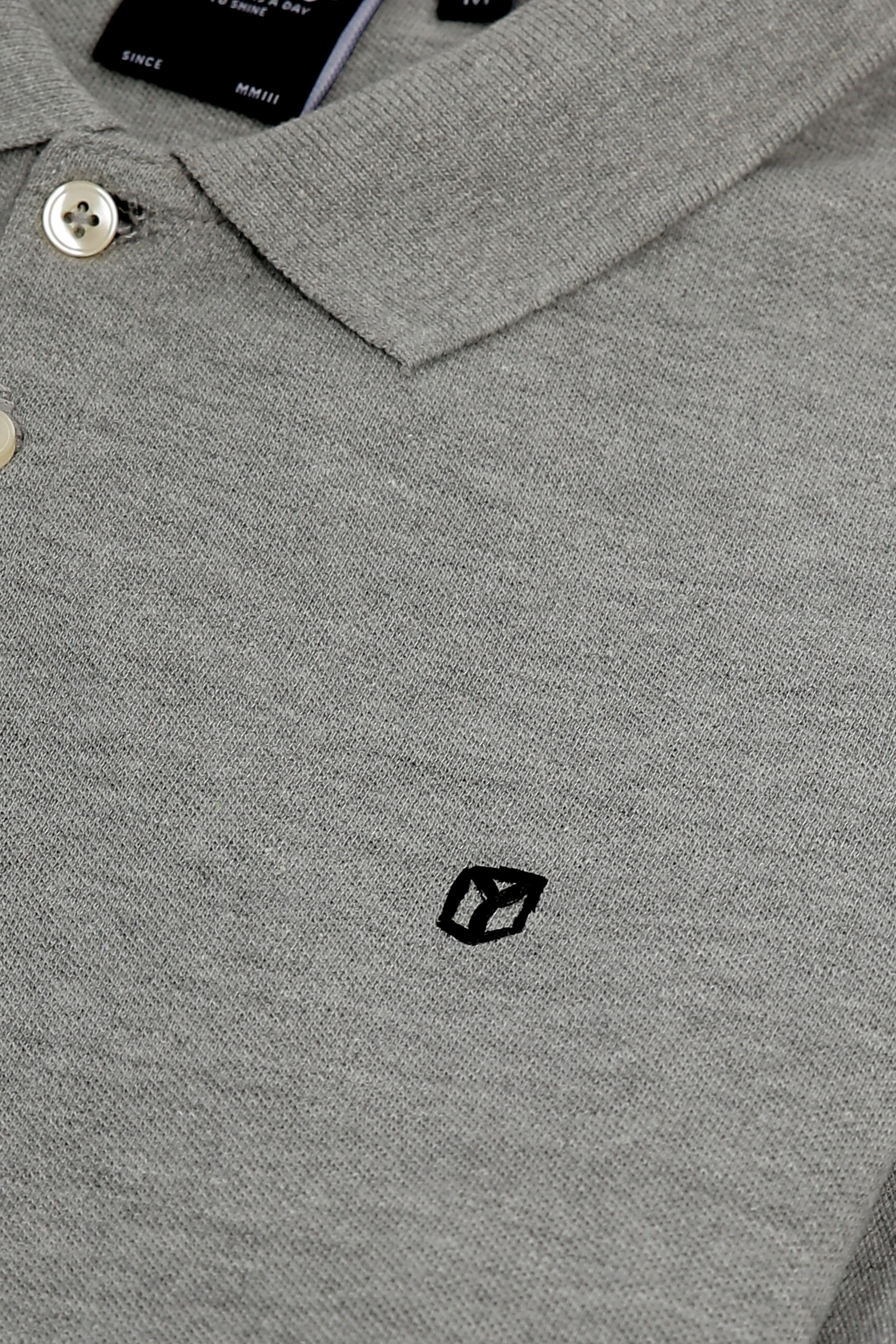 Buttoned Collar Polo Shirt