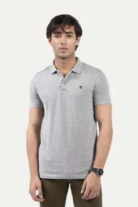 Buttoned Collar Polo Shirt