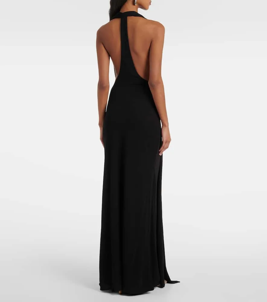 Christopher Esber Trapeze draped jersey gown