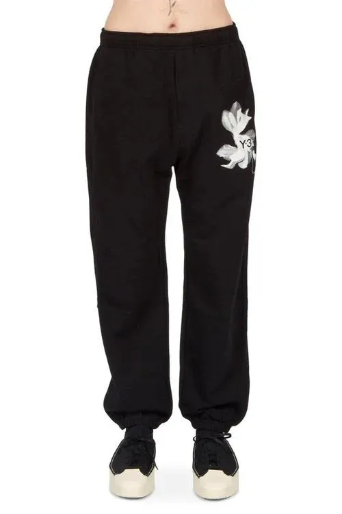Flower Print Track Pants