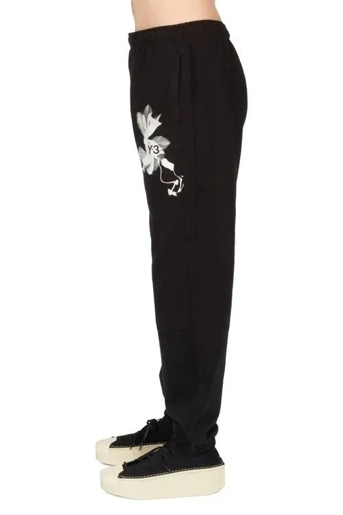 Flower Print Track Pants
