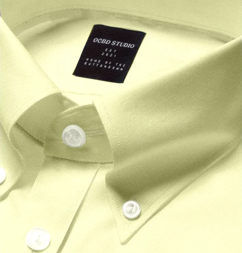 Oxford Button-Down - Long Sleeve - Yellow