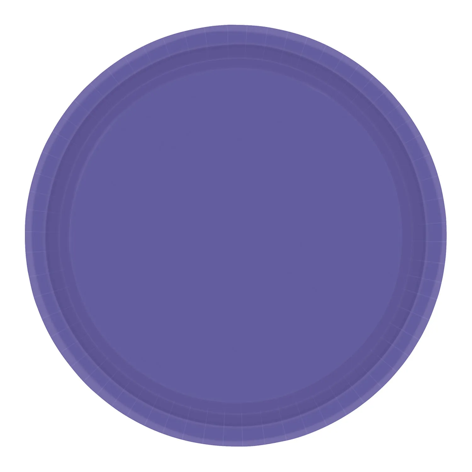 Paper Plates 9" - Bright Purple (8pk)