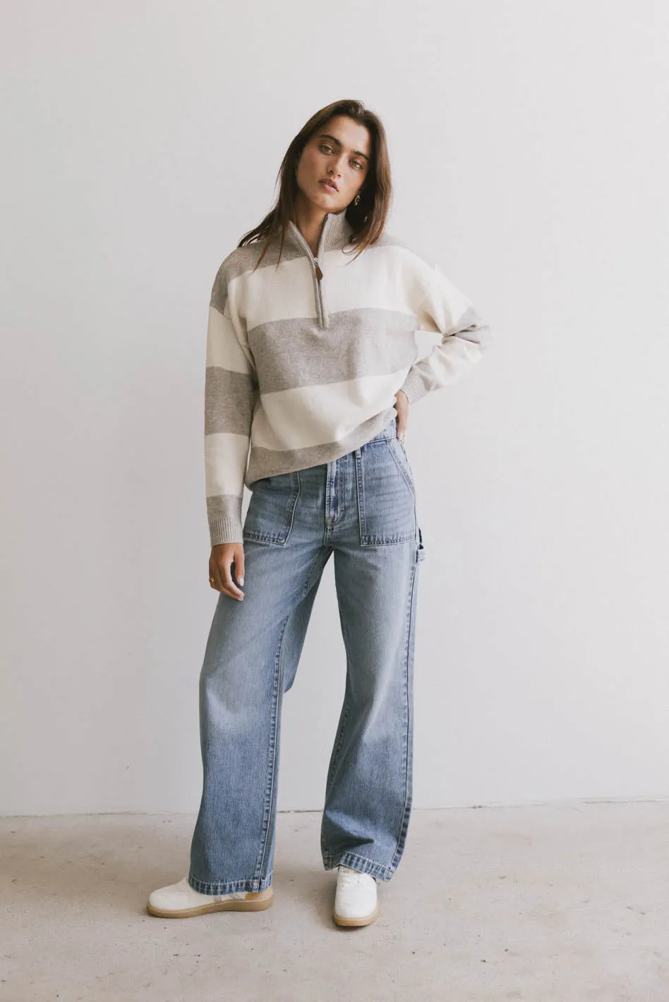 Remi Wide Leg Denim in Light Wash