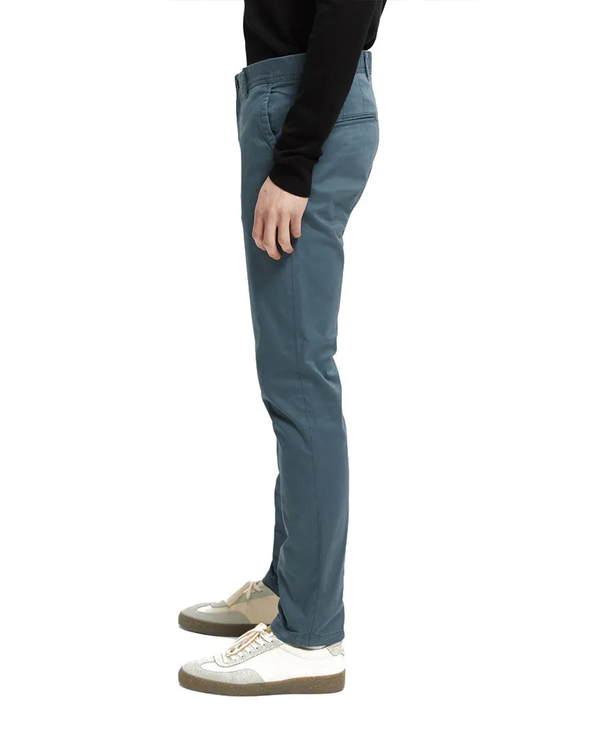 Stuart Stretch Chinos Regular Slim Fit Steel
