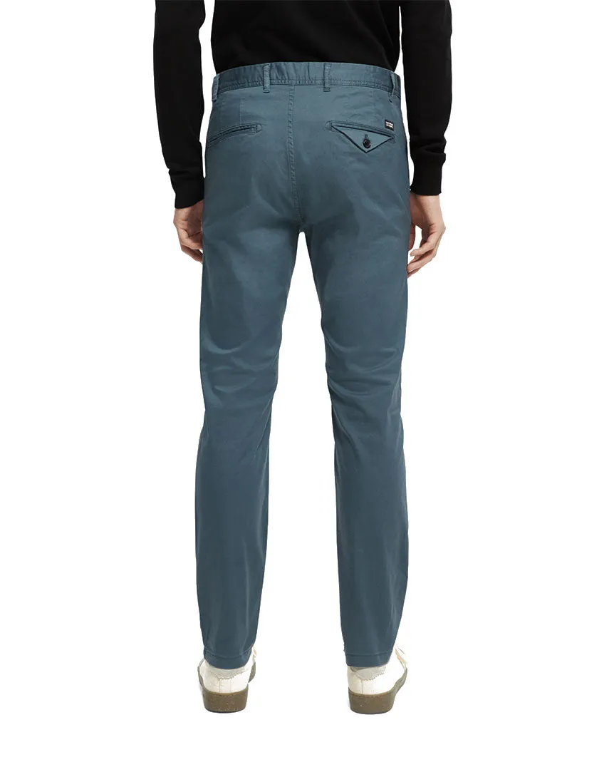 Stuart Stretch Chinos Regular Slim Fit Steel