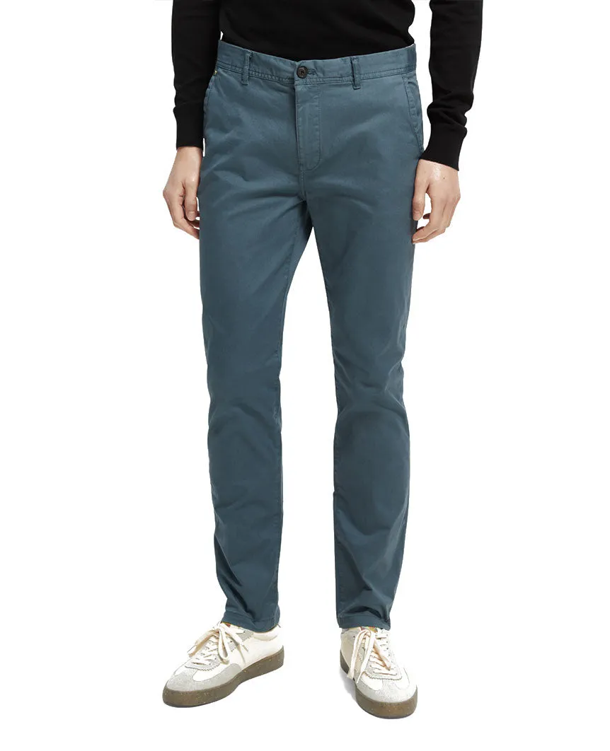 Stuart Stretch Chinos Regular Slim Fit Steel