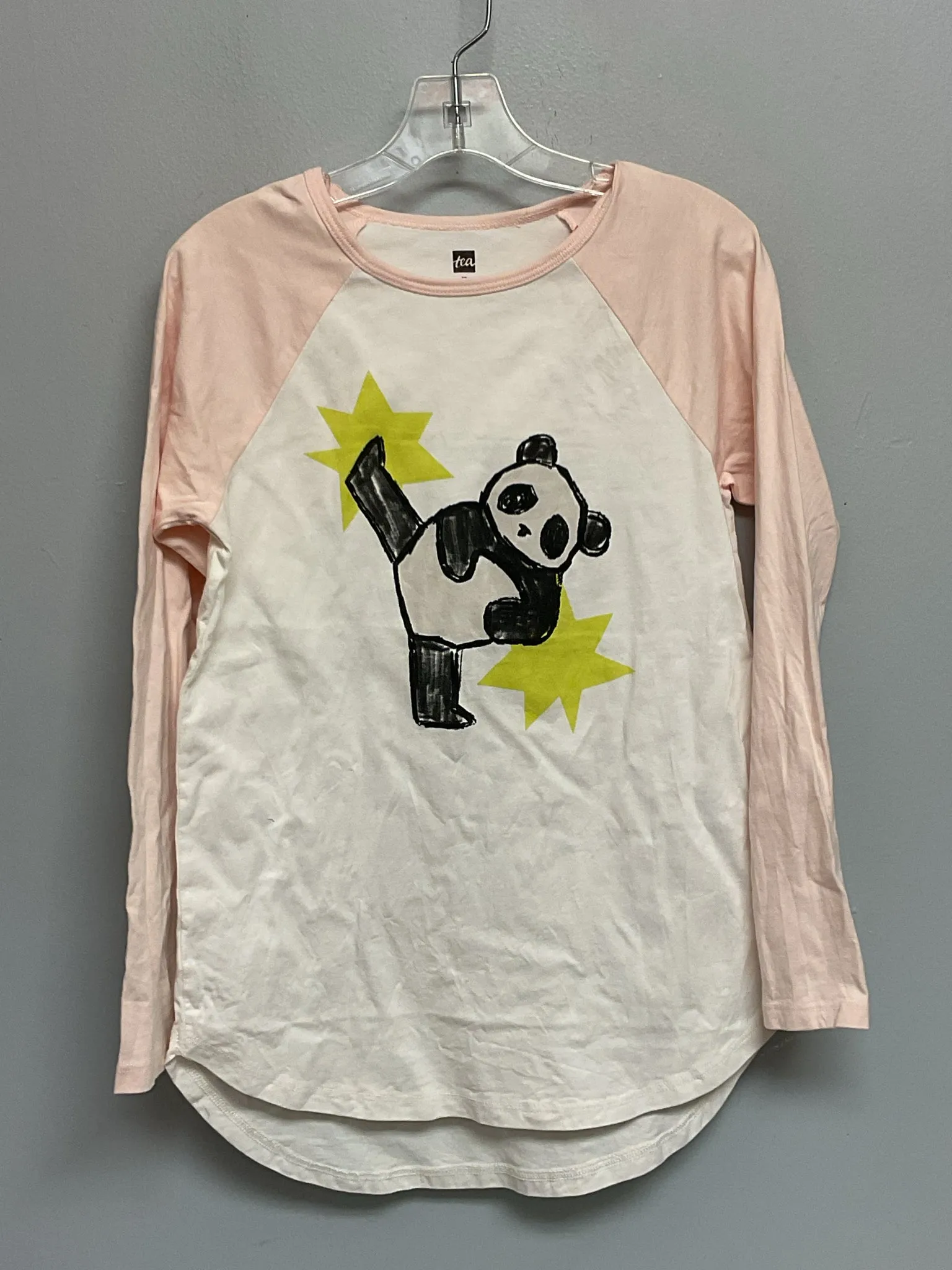 Tea Size 12 Pink Cotton Big Girls Tees/Polos/Tunics
